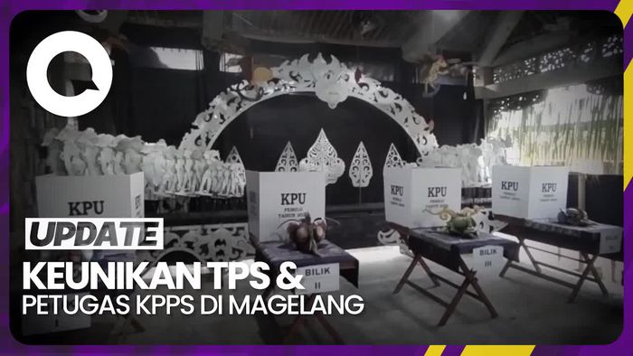 Aksi Petugas KPPS di Magelang Joget Jaran Kepang di TPS