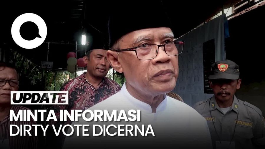 Ketum PP Muhammadiyah soal Film Dirty Vote: Harus Dicerna