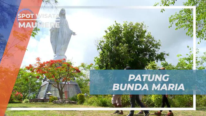 Menikmati Keindahan Alam Maumere Dari Patung Bunda Maria Bukit Nilo