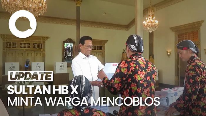 Pesan Sri Sultan HB X Seusai Nyoblos: Jangan Golput!
