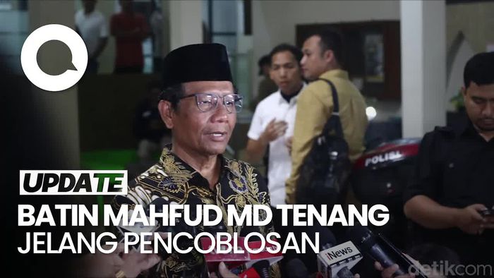 Mahfud Md Ngaku Tenang Seusai Menjalankan Ibadah Umrah
