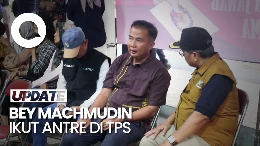 Bey Machmudin Ogah Diprioritaskan saat Nyoblos: Kalau Nyalip, Nggak Enak