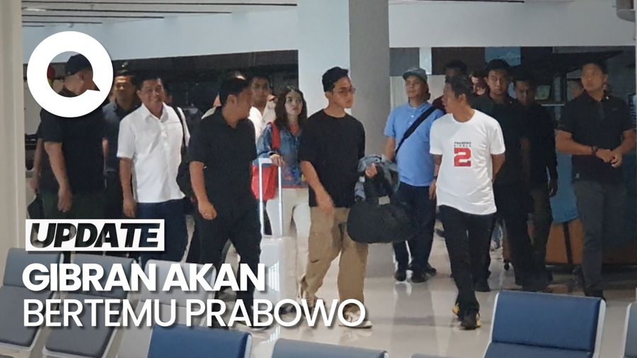 Gibran Bertolak ke Jakarta Seusai Nyoblos di Solo