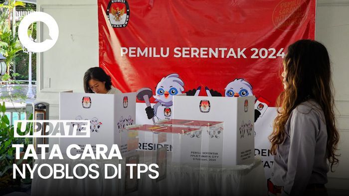 Berikut Tata Cara Nyoblos di TPS Pemilu 2024