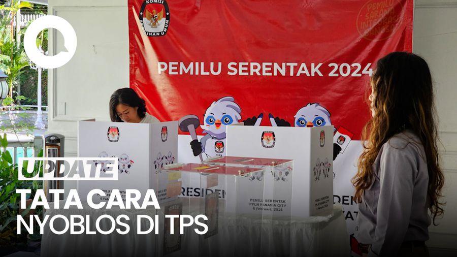 Berikut Tata Cara Nyoblos di TPS Pemilu 2024