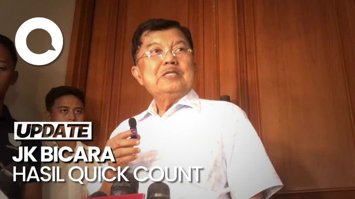 JK soal Hasil Quick Count: Itu Perhitungan Sementara 