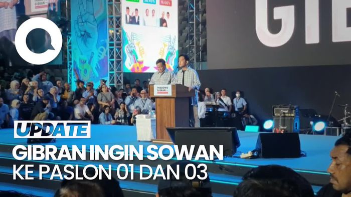 Gibran Ingin Segera Sowan ke AMIN dan Ganjar-Mahfud