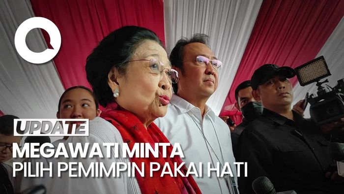 Pesan Megawati Jangan Takut Nyoblos: Pilih Pakai Hati Nurani