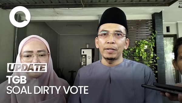 TGB Sebut Film Dirty Vote Pengingat: Suara-suara Itu Tak Boleh Diabaikan