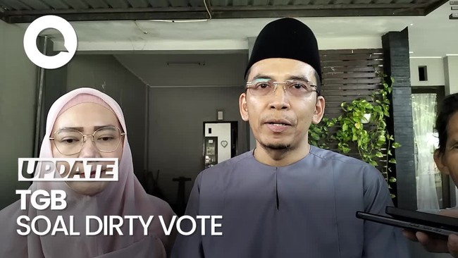 TGB Sebut Film Dirty Vote Pengingat: Suara-suara Itu Tak Boleh Diabaikan