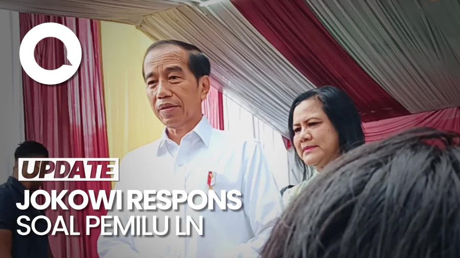 Jokowi soal Pemilu di LN: Kalau Ada Kecurangan Bisa Dilaporkan ke Bawaslu