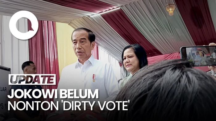 Presiden Jokowi Ngaku Belum Menonton Film Dirty Vote