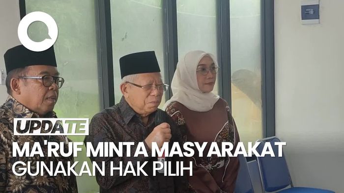 Harapan Maruf Amin di Pemilu 2024: Berjalan Lancar dan Jurdil
