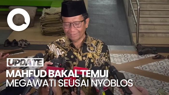 Seusai Nyoblos Mahfud Md Akan ke Jakarta Pantau Quick Count Bareng Megawati
