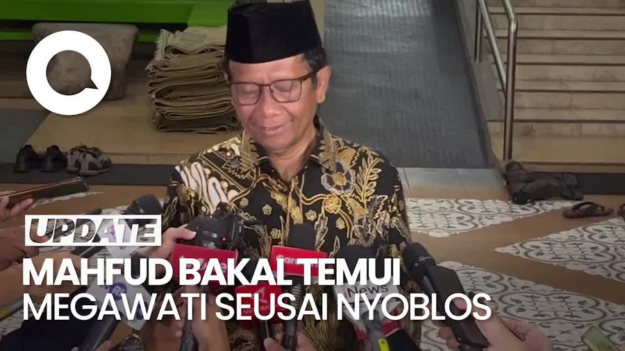 Seusai Nyoblos Mahfud Md Akan ke Jakarta Pantau Quick Count Bareng Megawati