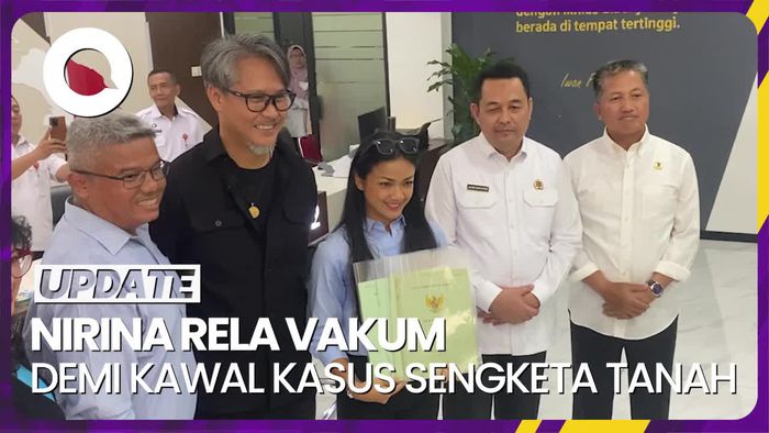 Nirina Zubir Lega Sudah Terima Sertifikat Tanah Milik Ibunya  