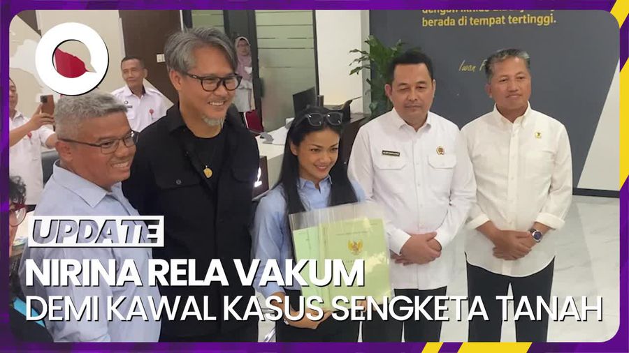 Nirina Zubir Lega Sudah Terima Sertifikat Tanah Milik Ibunya  