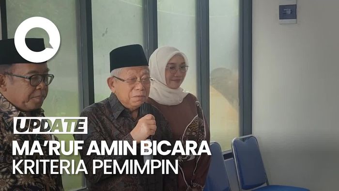 Kriteria Pemimpin RI Harapan Maruf Amin: Bawa Indonesia Lebih Sejahtera