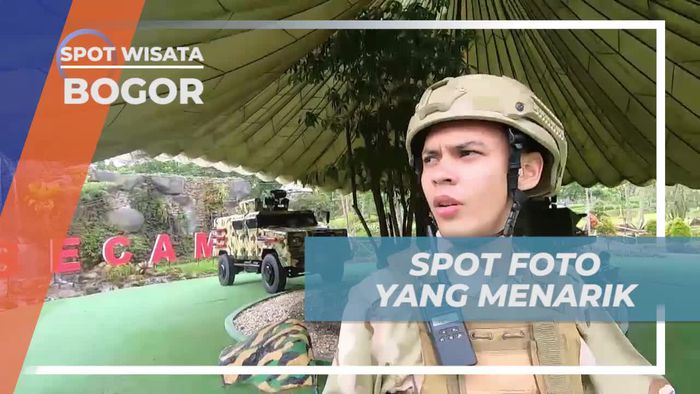 Melihat Aneka Spot Foto Bernuansa Militer di Bogor