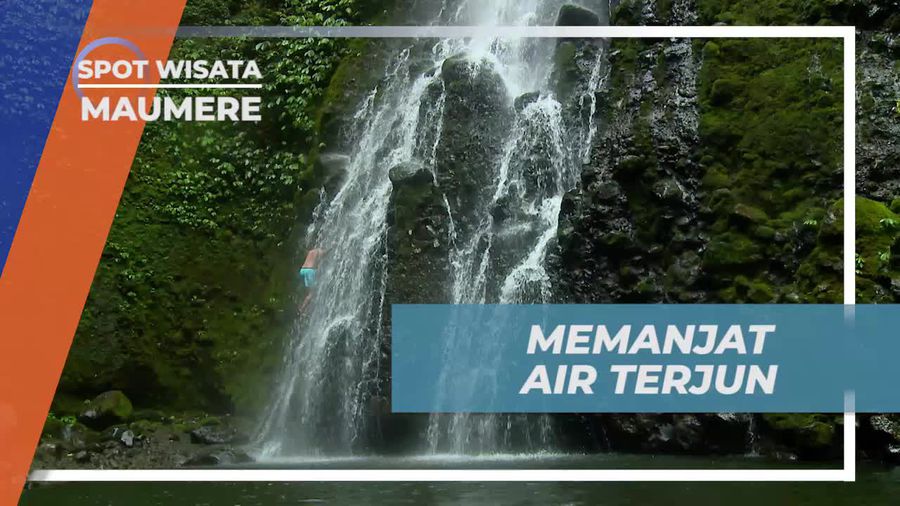 Memanjat Perlahan Air Terjun Murusobe Maumere
