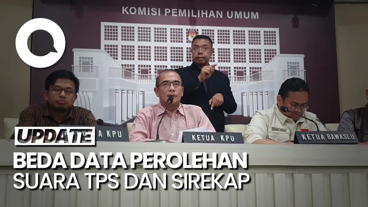 KPU Buka Suara Soal Beda Data Perolehan Suara TPS Dan Sirekap