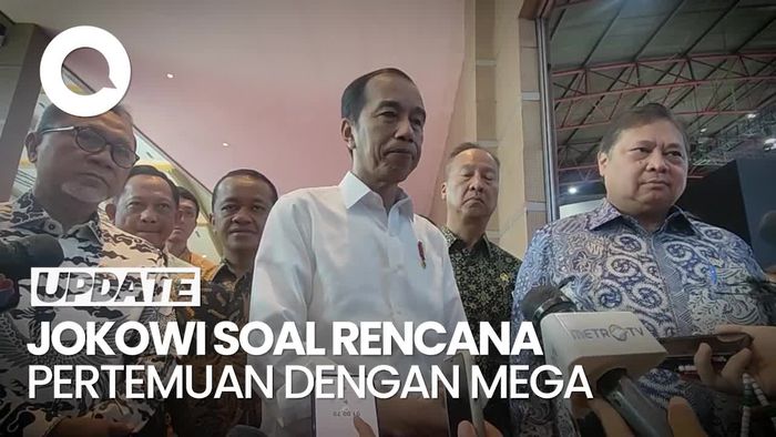 Jokowi Buka Suara soal Kabar Rencana Bertemu dengan Megawati