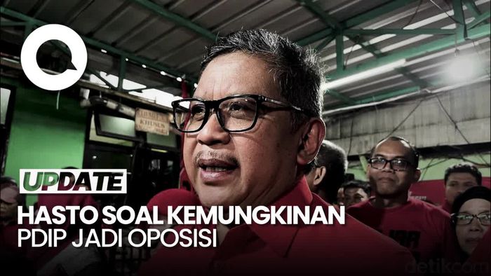 Hasto Bicara Kemungkinan PDIP Jadi Oposisi Jika Prabowo Menang