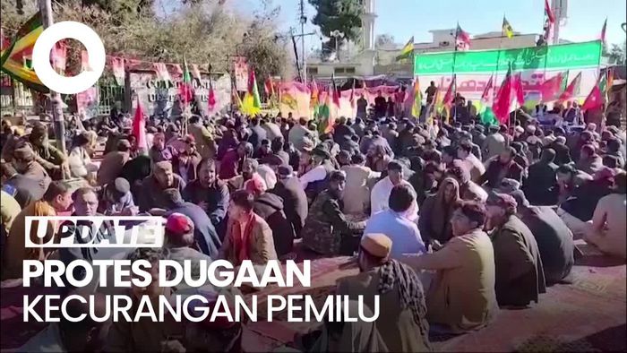 Pakistan Memanas, Massa Turun ke Jalan Protes Kecurangan Pemilu