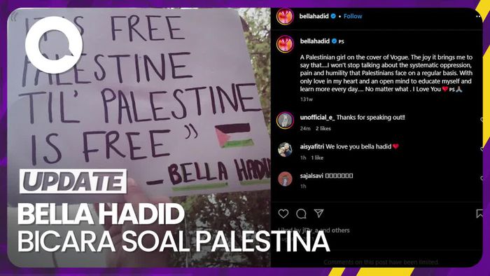 Hari Valentine, Bella Hadid: Will You Free My Palestine?