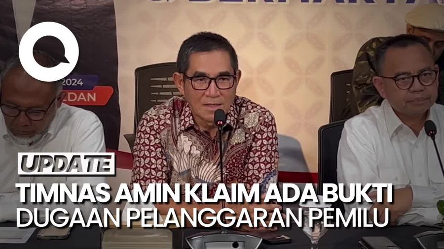 Timnas AMIN Klaim Sudah Kumpulkan Bukti Dugaan Pelanggaran Pemilu