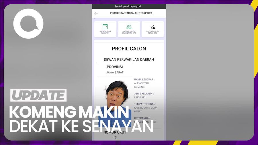 Diselamati Raffi Ahmad, Respons Komeng Lagi-lagi Bikin Ngakak