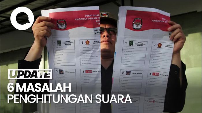 Bawaslu RI Temukan 6 Masalah Penghitungan Suara di Pemilu 2024