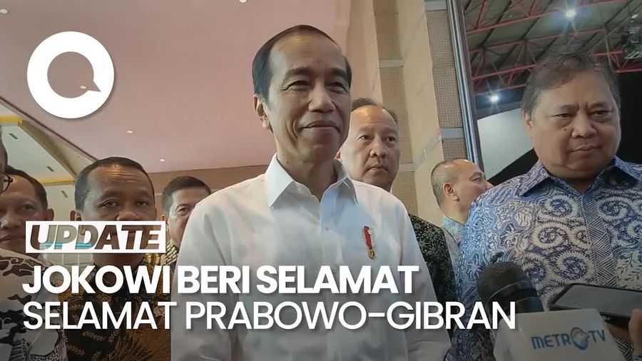 Jokowi Ngaku Sudah Bertemu-Ucapkan Selamat ke Prabowo-Gibran