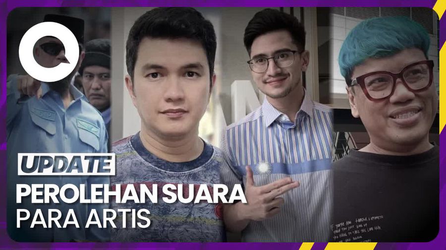 Melihat Perolehan Suara Artis di Pemilu 2024 dari Aldi Taher-Verrel Bramasta