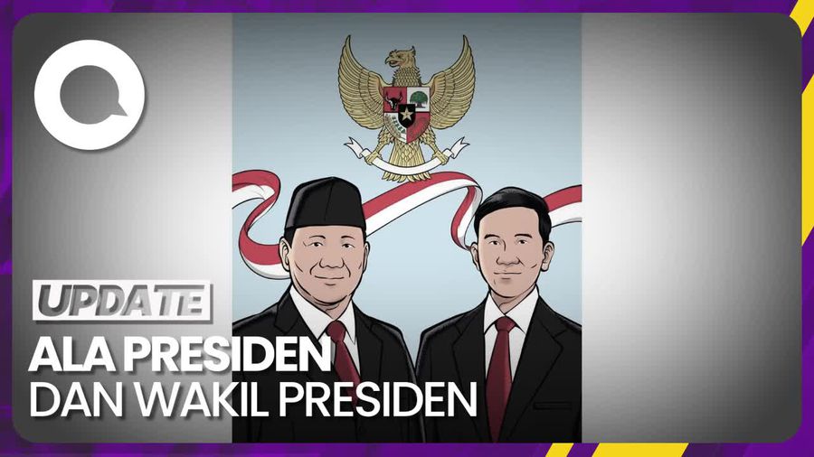 Prabowo-Gibran Upload Foto Ilustrasi Ala Presiden dan Wakil Presiden di IG