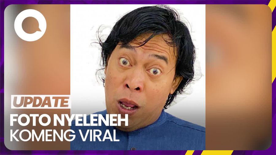 Komeng dan Foto Nyelenehnya untuk Pemilihan DPD Jabar