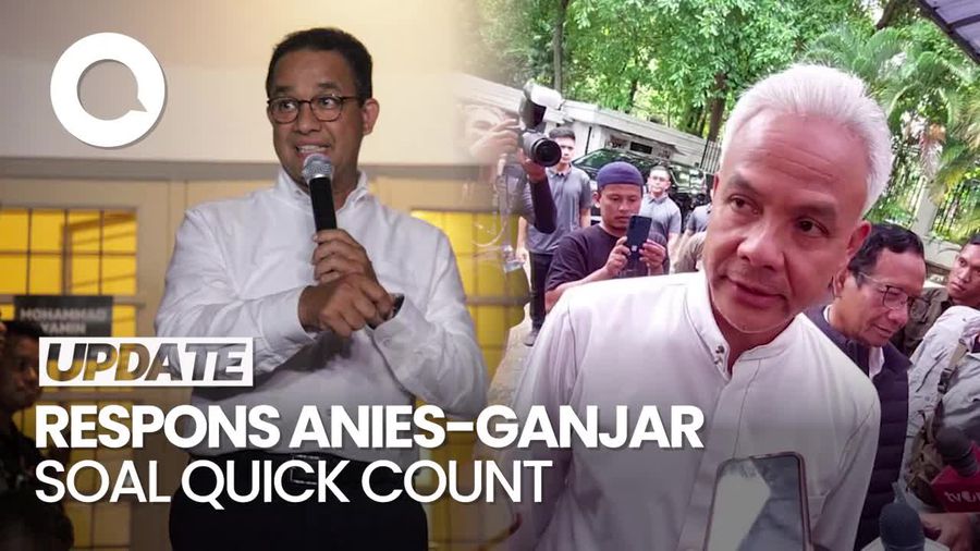 Kompaknya Anies-Ganjar Tunggu Hasil KPU saat Prabowo Unggul di Quick Count
