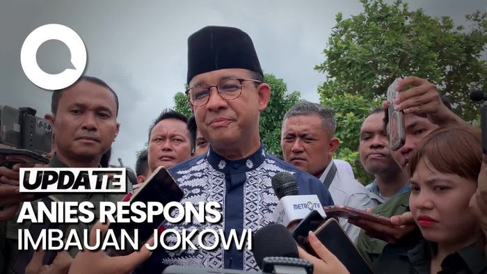 Jokowi Minta Kecurangan Pemilu Dilaporkan ke Bawaslu-MK, Ini Kata Anies