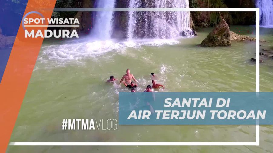 Bersantai Sejenak Menikmati Suasana Asri Air Terjun Toroan Madura 