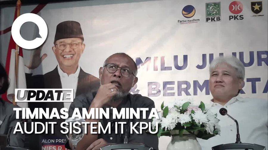 Timnas AMIN Minta Audit Sistem IT Tapi Tak Pernah Dibalas KPU-Bawaslu