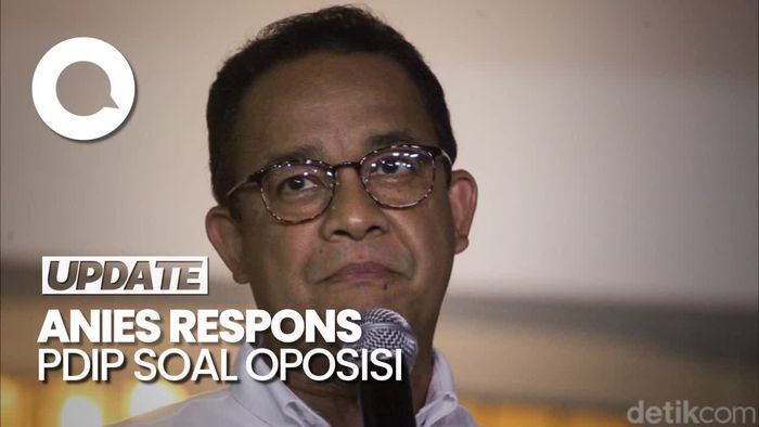 Hasto Bicara Peluang PDIP Jadi Oposisi, Anies: Harus Dihormati
