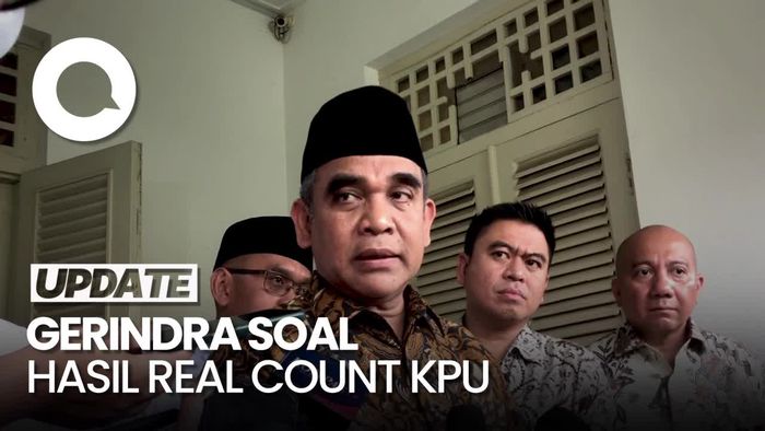 Gerindra Posisi Ketiga Real Count KPU, Muzani: Penghitungan Belum Selesai