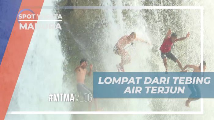 Melawan Rasa Takut Melompat Dari Tebing Air Terjun Toroan Madura 
