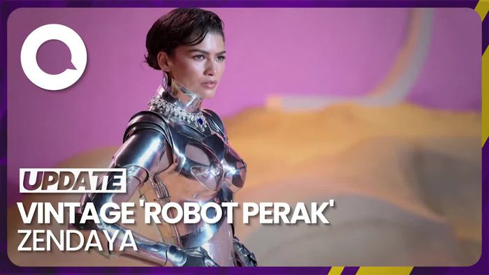 Penampilan Futuristik Zendaya Curi Perhatian