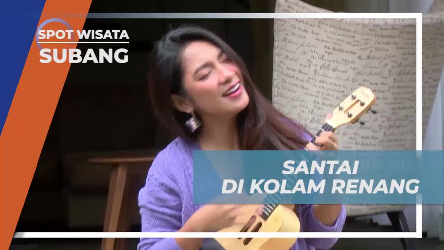 Bersantai Sejenak di Tepi Kolam Penginapan Menikmati Keindahan Alam Subang