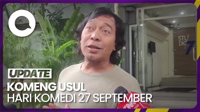 Komeng Ingin Hari Lahir Bing Slamet Jadi Hari Komedi