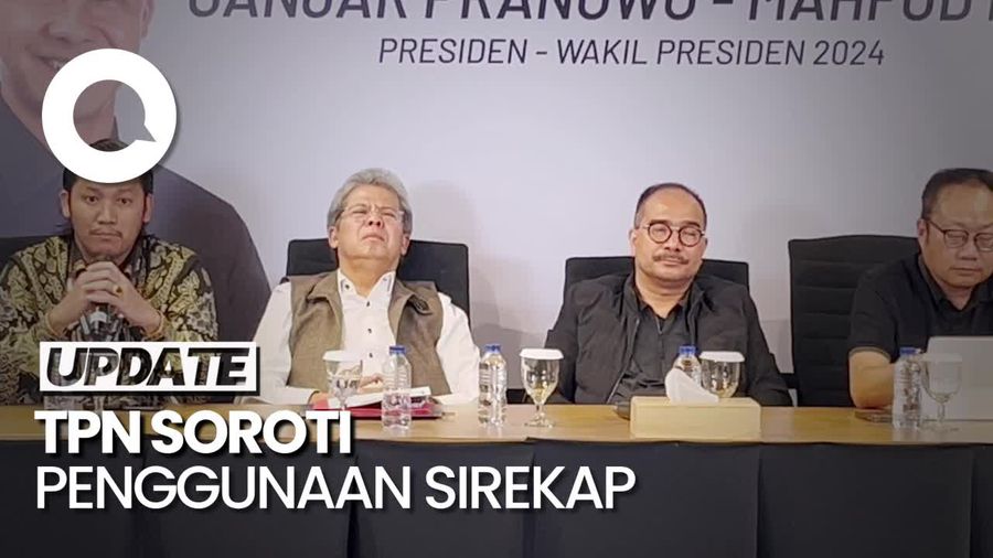 TPN Soroti Sirekap: Untungkan Paslon 02, Rugikan Paslon 03