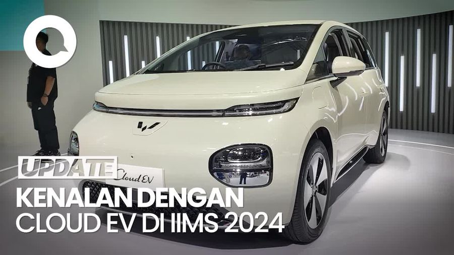 Wuling Pamerkan Cloud EV di IIMS 2024, Jarak Tempuh Sampai 505 Km