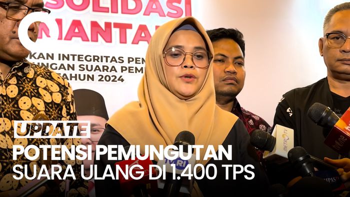 Bawaslu: 1.400 TPS Berpotensi Lakukan Pemungutan Suara Ulang