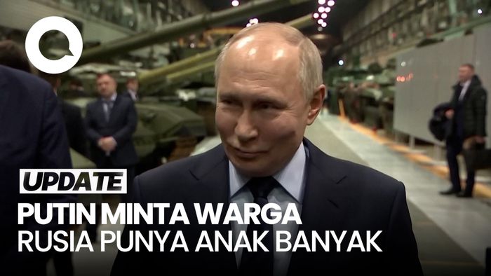 Putin Desak Rakyat Rusia untuk Punya Banyak Anak
